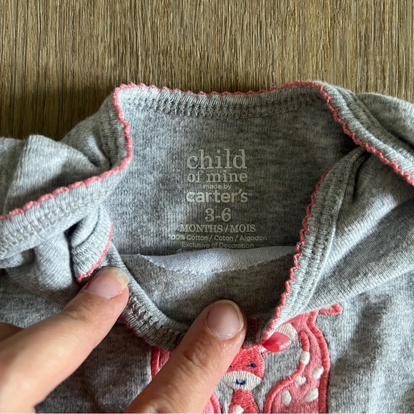 Baby Girl Bodysuit & Shorts Outfit Lot - 6M – Giraffe Theme - Picture 4 of 11